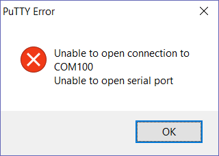 Cisco Usb Console Putty Unable To Open Serial Port - How To Connect ...