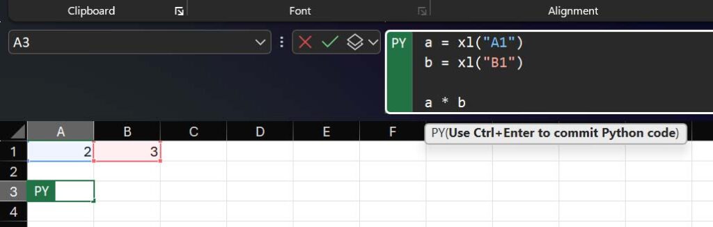 We can use the xl() function inside Python in Excel to access other data from our file